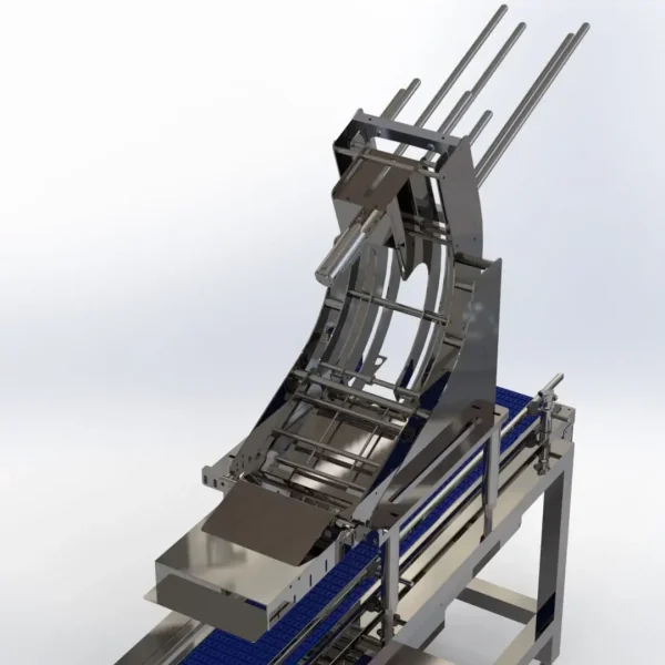 High-speed automated lidder machine designed for efficient packaging operations